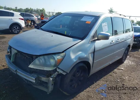 2010 Honda Odyssey Ex-L from USA, damaged, VIN 5FNRL3H78AB090356
